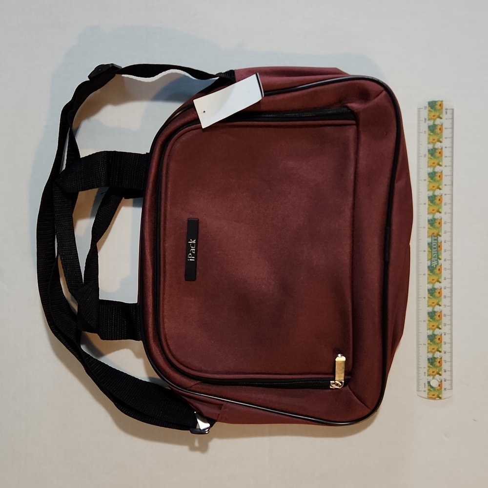 iPack burgundy bag
